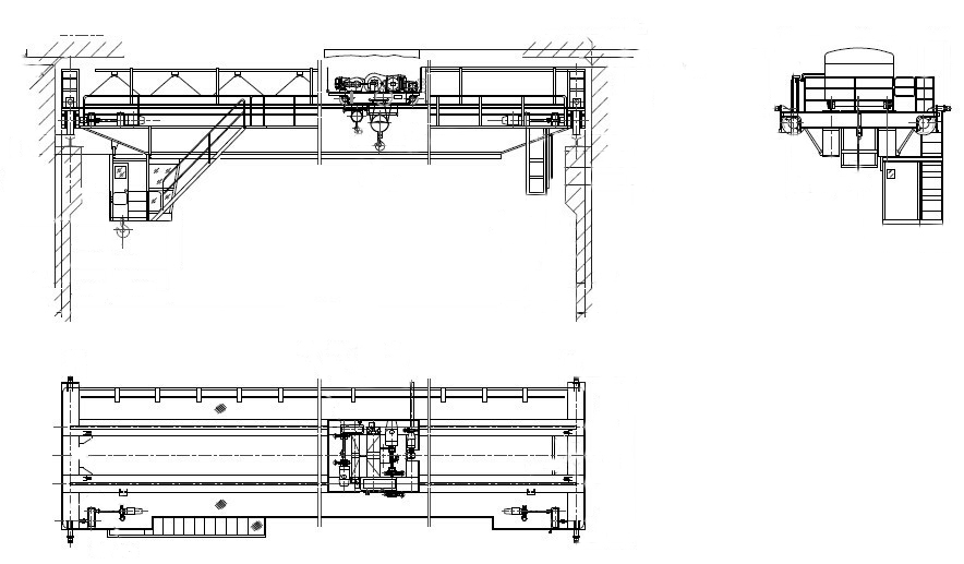 Metallurgical Casting Overhead Crane