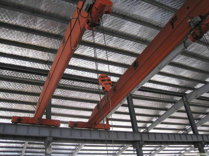 manual single girder overhead crane