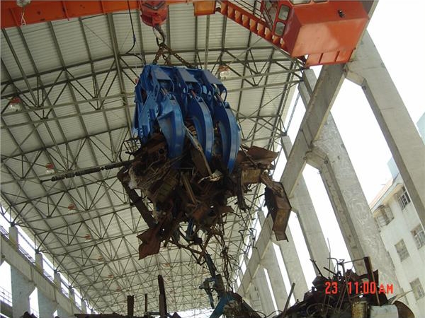 grab bucket overhead crane