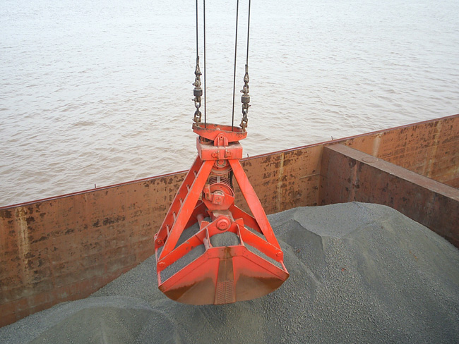 grab bucket overhead crane