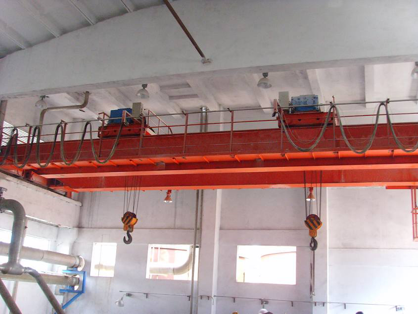 double hook overhead crane