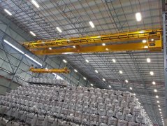 Electromagnetic overhead crane